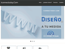 Tablet Screenshot of iconnectoday.com